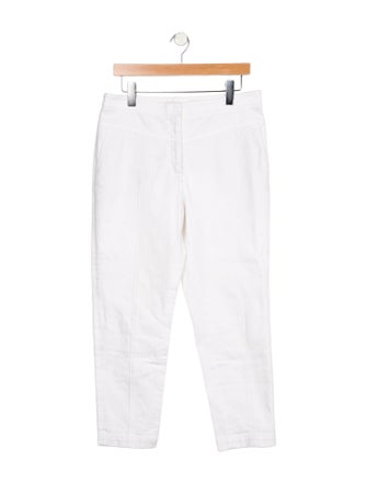 Akris Punto High-Rise Straight Leg Jeans