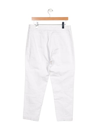 Akris Punto High-Rise Straight Leg Jeans