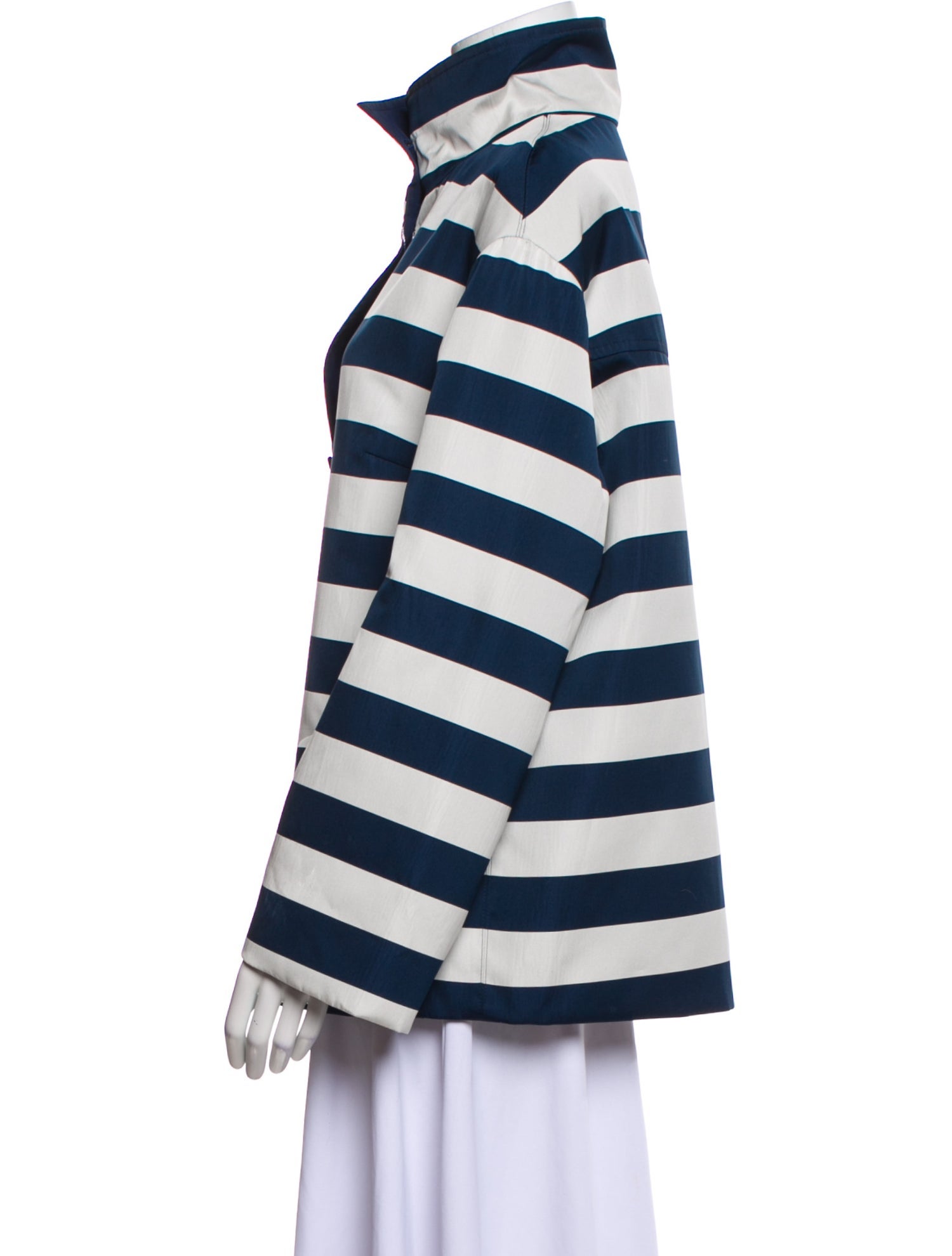 Akris Punto Striped Jacket w/ Tags