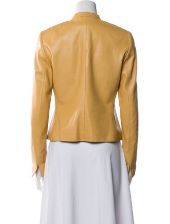 Akris Punto Leather Jacket