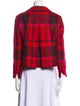 Akris Punto Wool Plaid Print Jacket