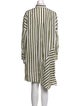 Akris Punto Striped Knee-Length Dress