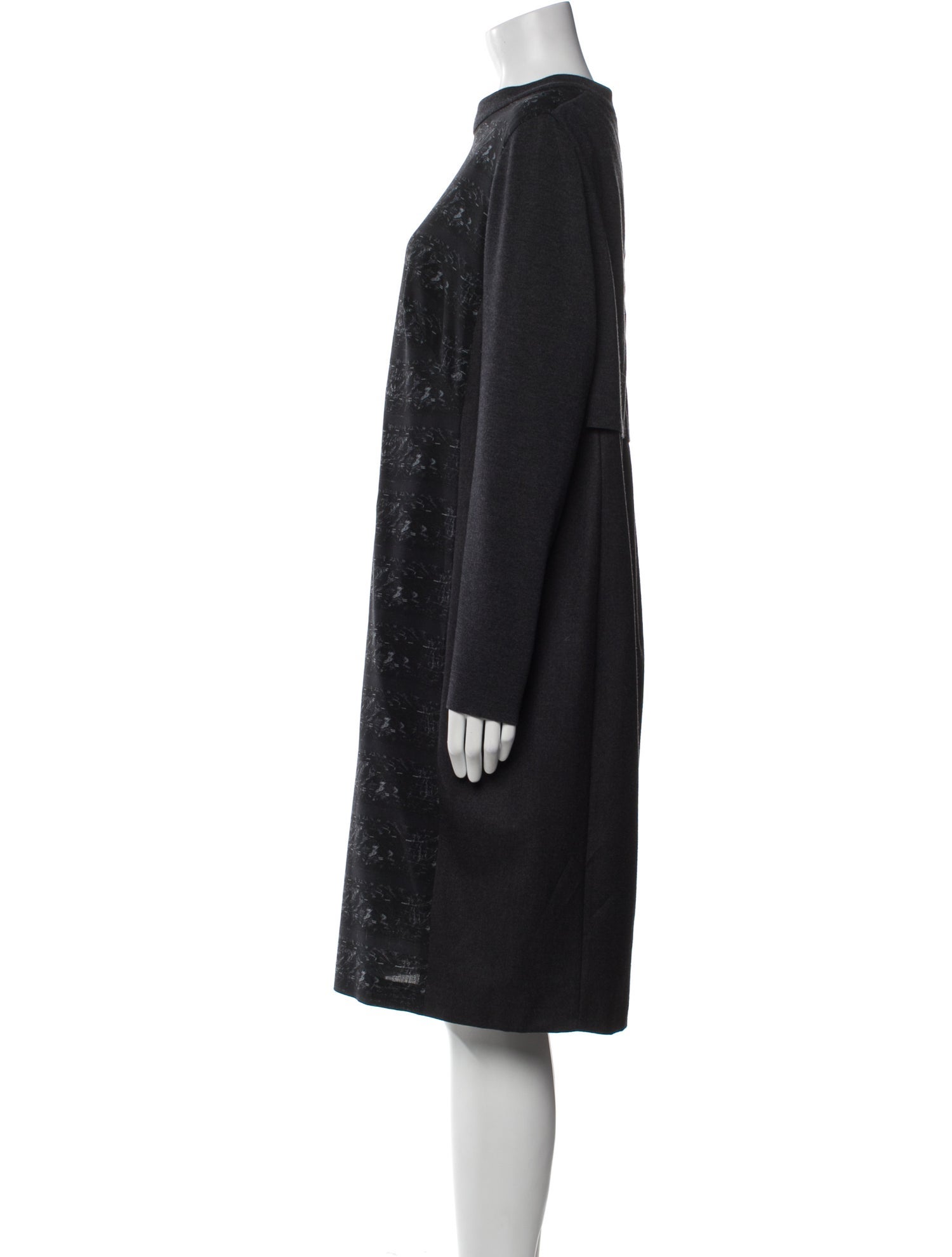 Akris Punto Wool Knee-Length Dress