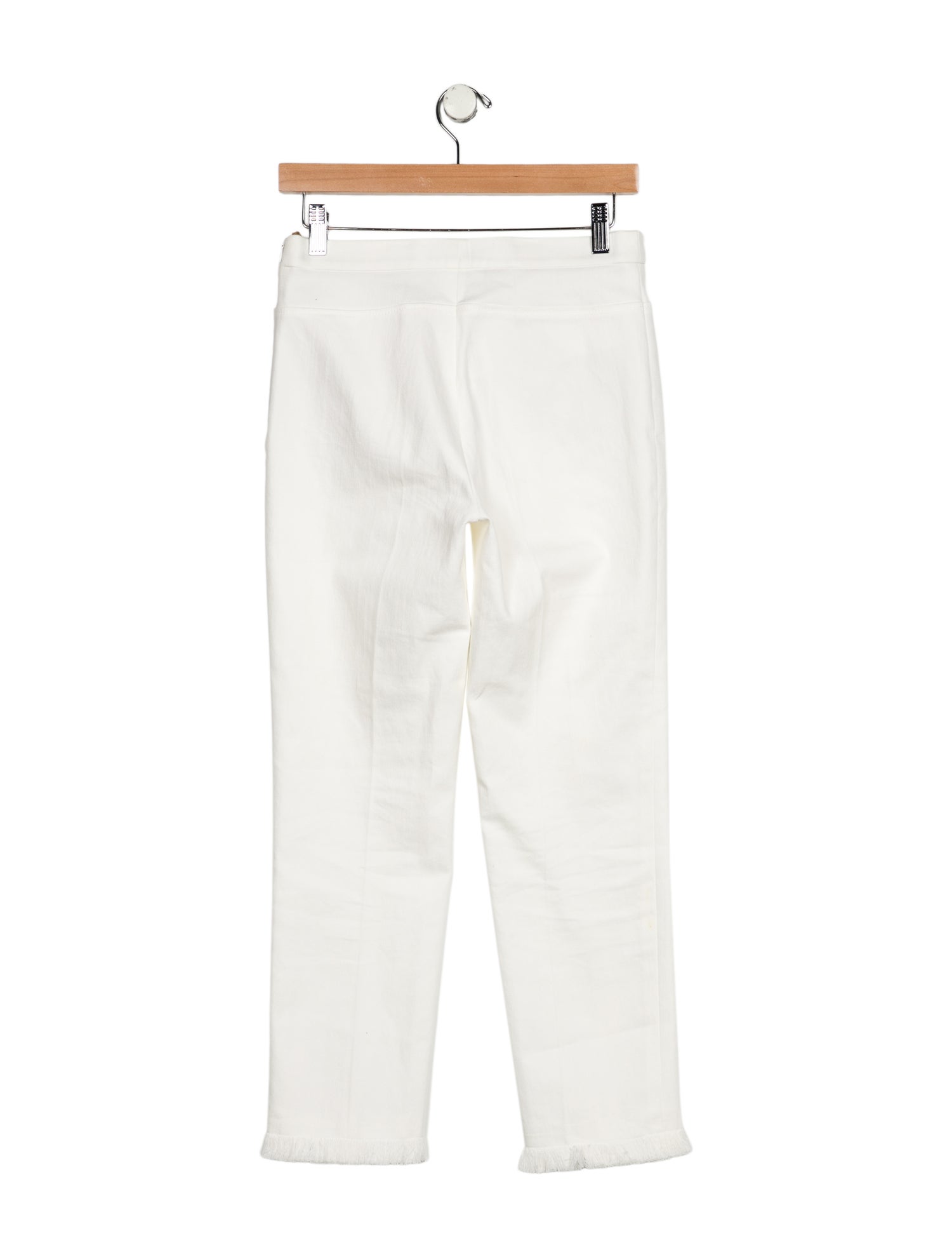 Akris Punto Mid-Rise Straight Leg Jeans