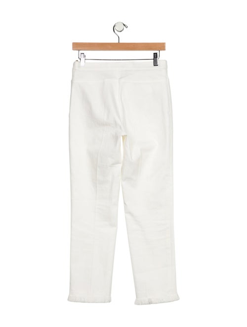 Akris Punto Mid-Rise Straight Leg Jeans