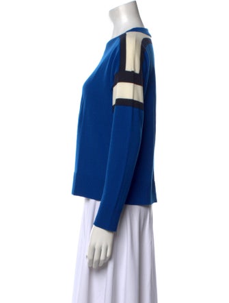 Akris Punto Virgin Wool Striped Sweater