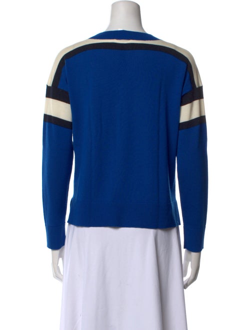 Akris Punto Virgin Wool Striped Sweater