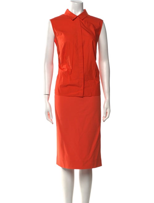 Akris Punto Midi Length Dress