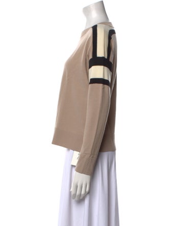 Akris Punto Virgin Wool Striped Sweater