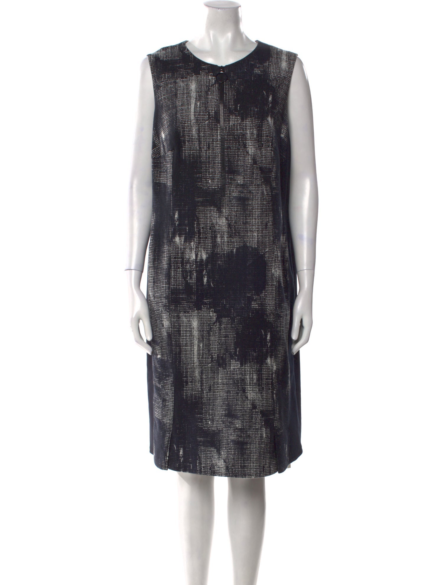 Akris Punto Crew Neck Knee-Length Dress
