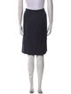 Akris Punto Polka Dot Print Knee-Length Skirt