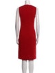 Akris Punto Crew Neck Knee-Length Dress