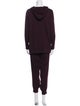 Akris Punto Wool Glitter Accents Pant Set