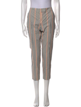 Akris Punto Striped Skinny Leg Pants