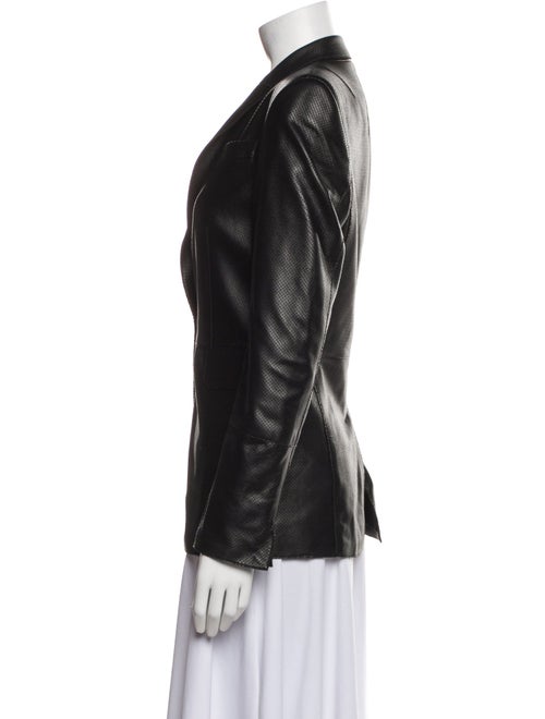 Akris Punto Lamb Leather Blazer