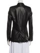 Akris Punto Lamb Leather Blazer