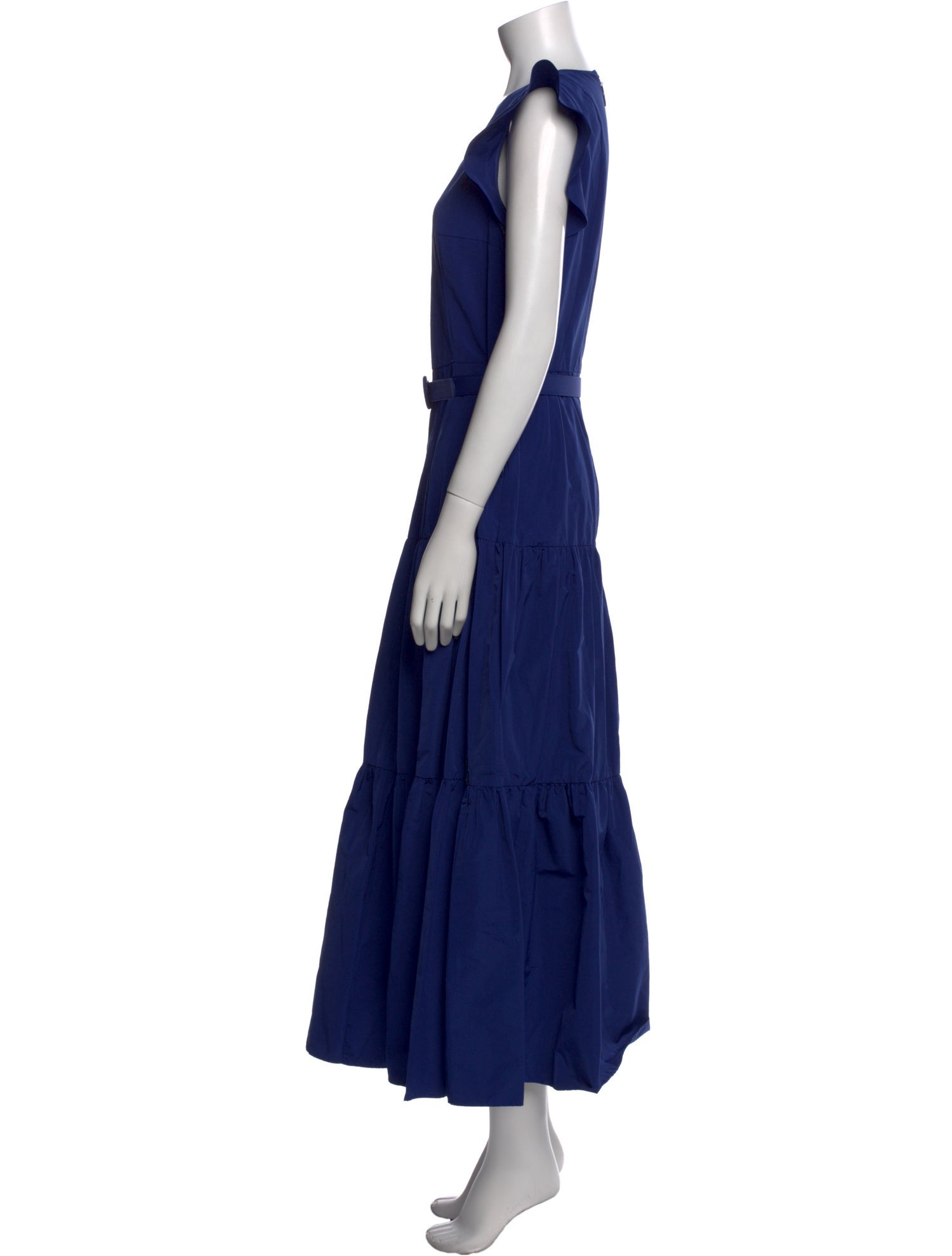 Akris Punto V-Neck Long Dress
