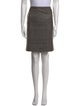 Akris Punto Houndstooth Print Knee-Length Skirt