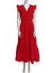 Akris Punto V-Neck Long Dress