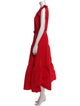 Akris Punto V-Neck Long Dress