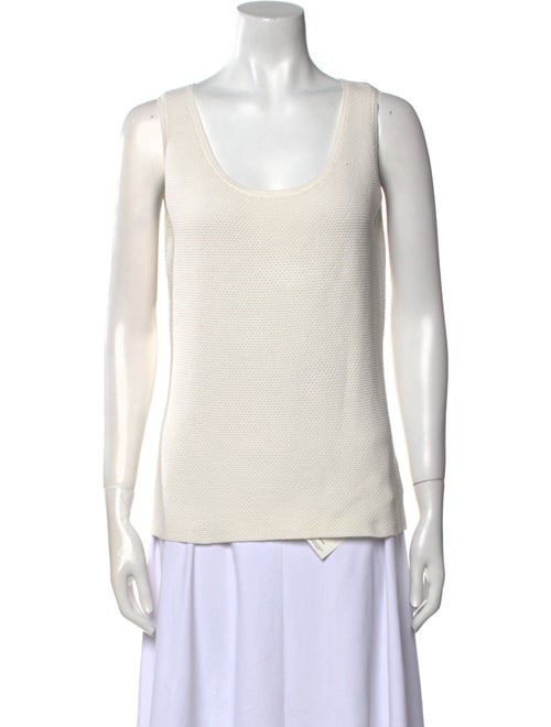 Akris Punto Scoop Neck Sleeveless Top