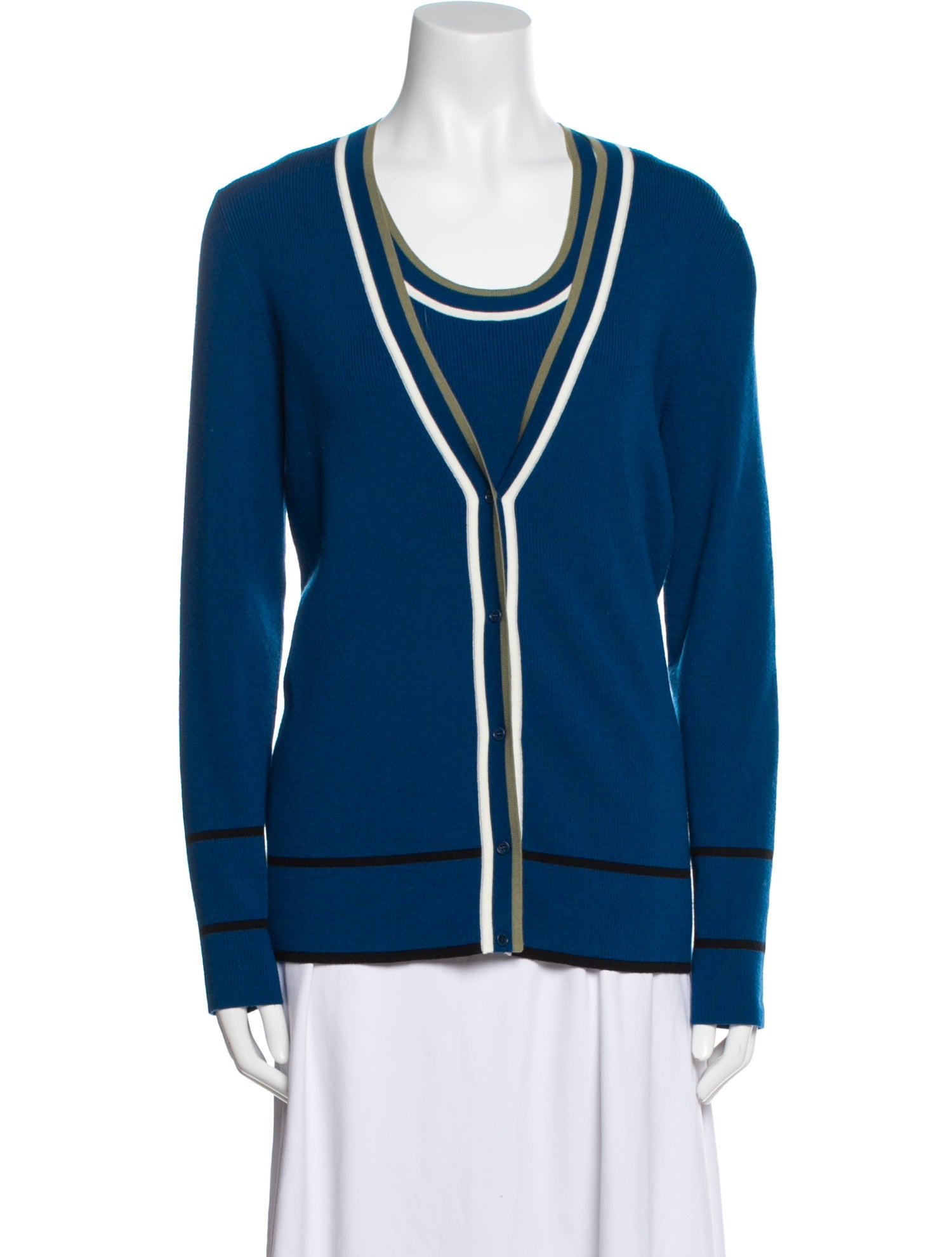 Akris Punto Virgin Wool Printed Set