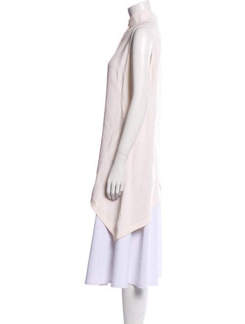 Akris Punto Silk Mock Neck Tunic