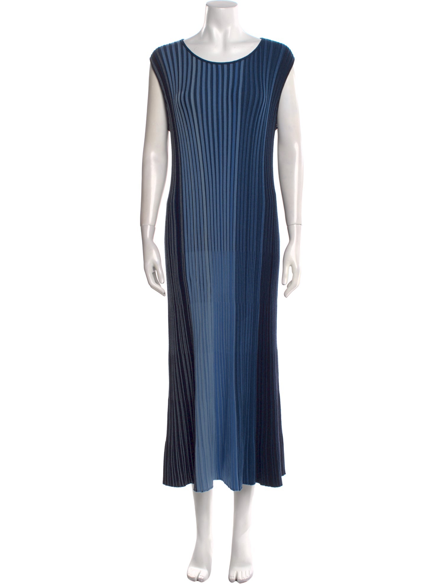 Akris Punto Scoop Neck Long Dress