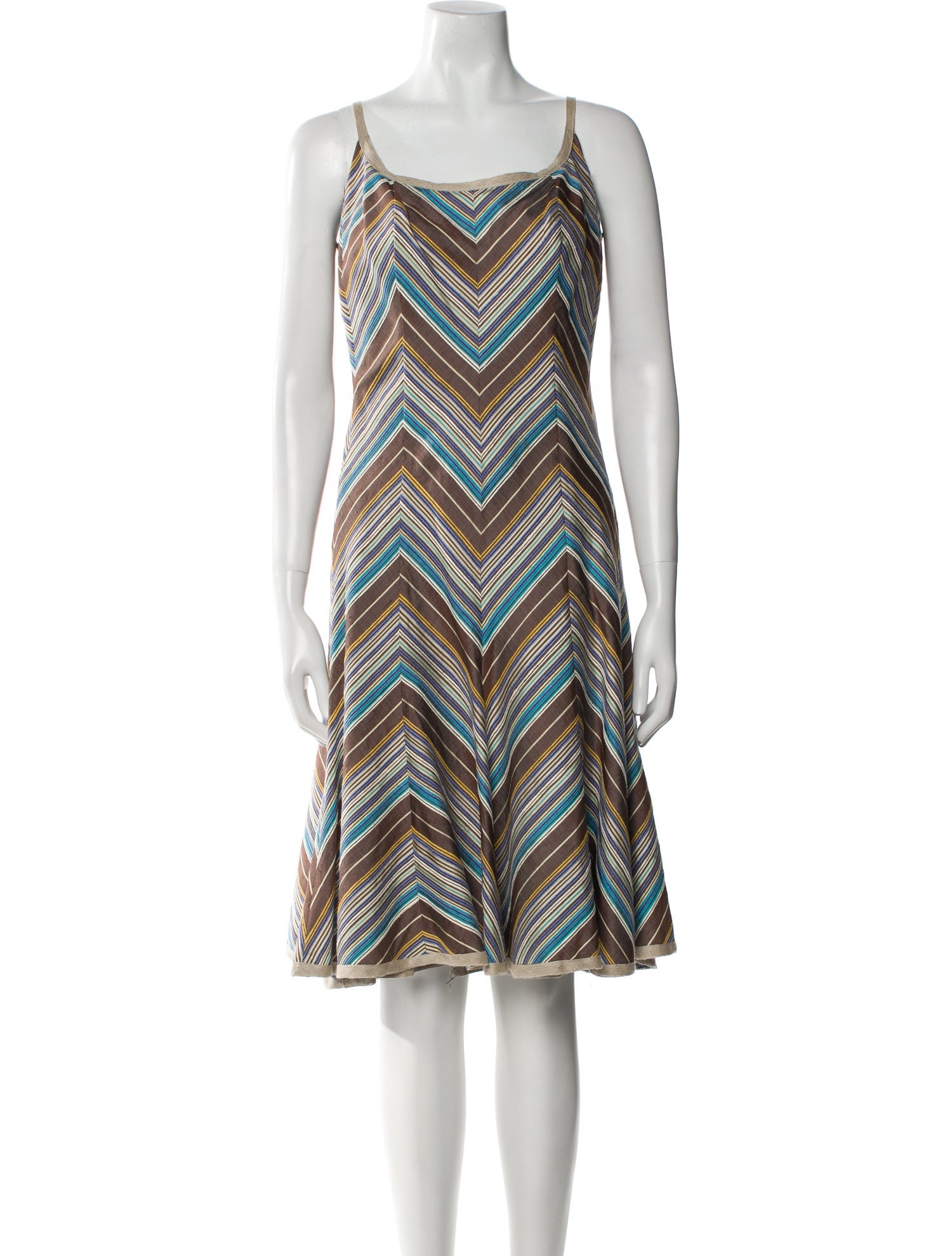 Akris Punto Silk Knee-Length Dress