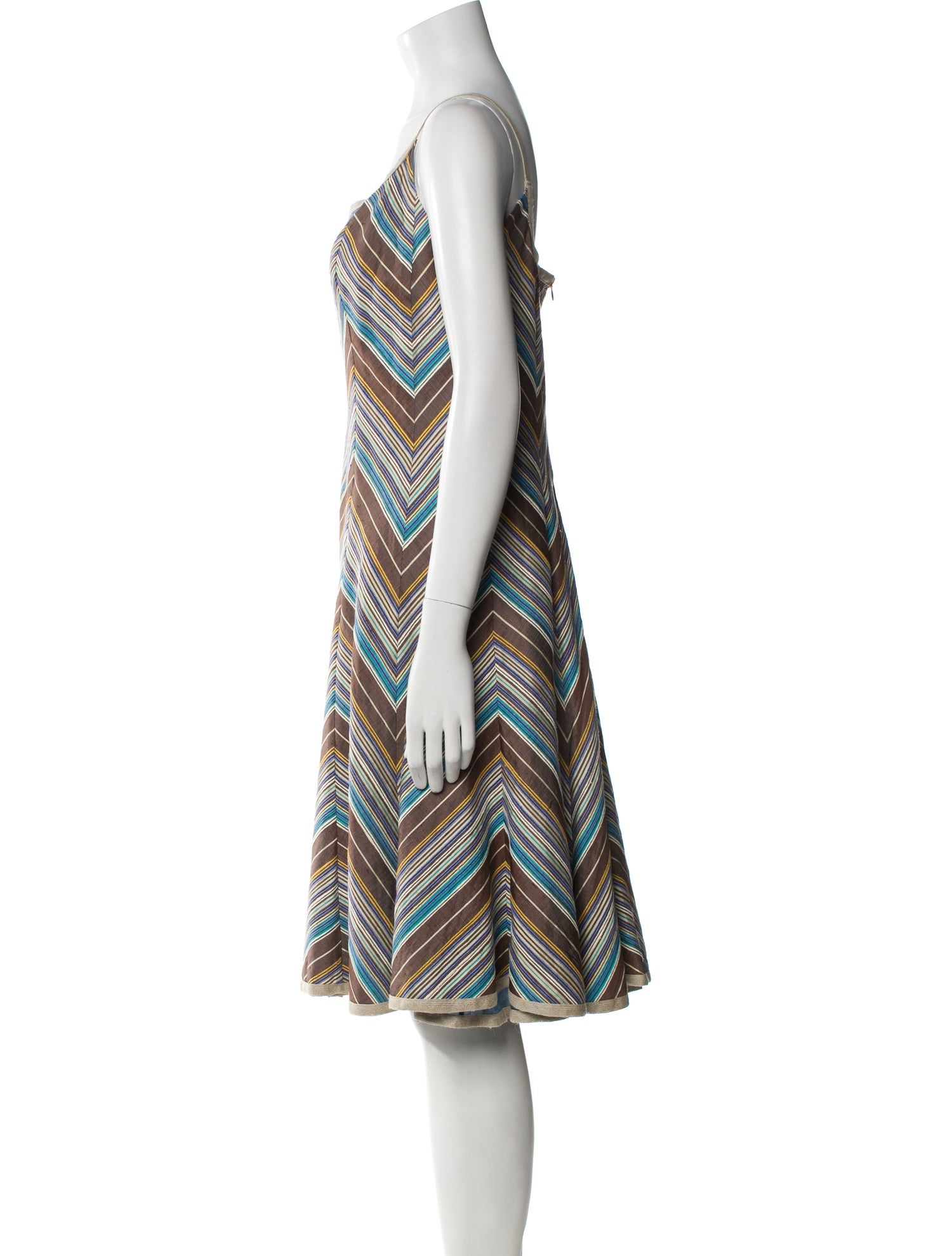 Akris Punto Silk Knee-Length Dress