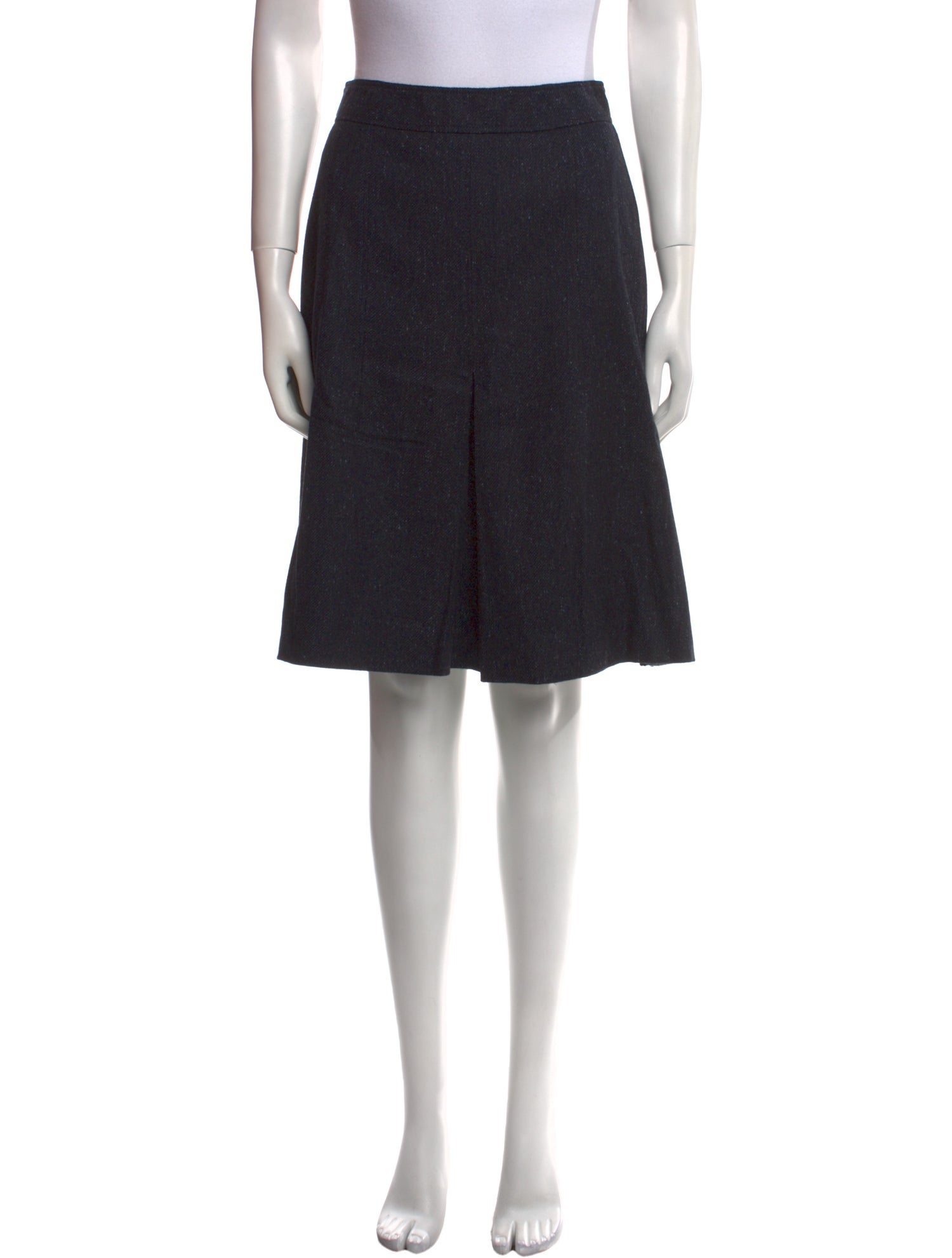 Akris Punto Wool Knee-Length Skirt