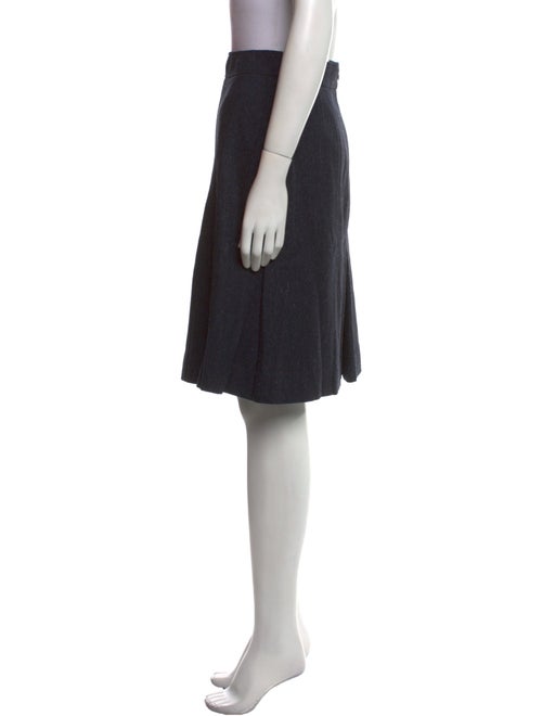Akris Punto Wool Knee-Length Skirt