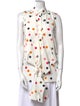 Akris Punto Polka Dot Print Sleeveless Tunic