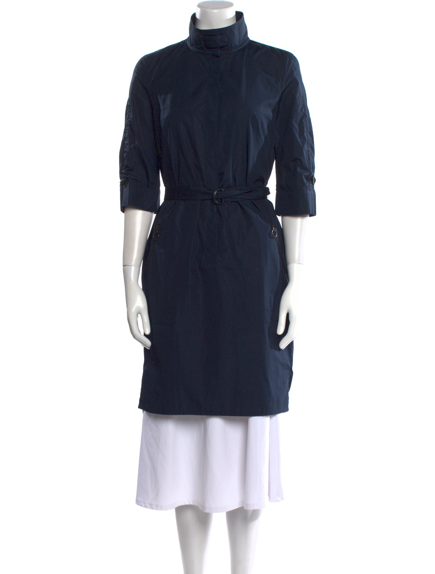 Akris Punto Turtleneck Knee-Length Dress
