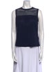 Akris Punto Crew Neck Sleeveless Top