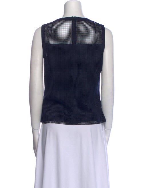 Akris Punto Crew Neck Sleeveless Top
