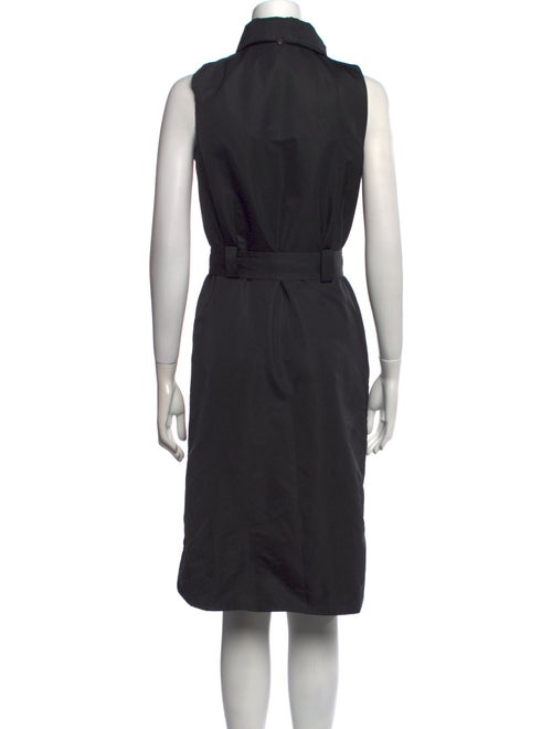 Akris Punto Mock Neck Midi Length Dress