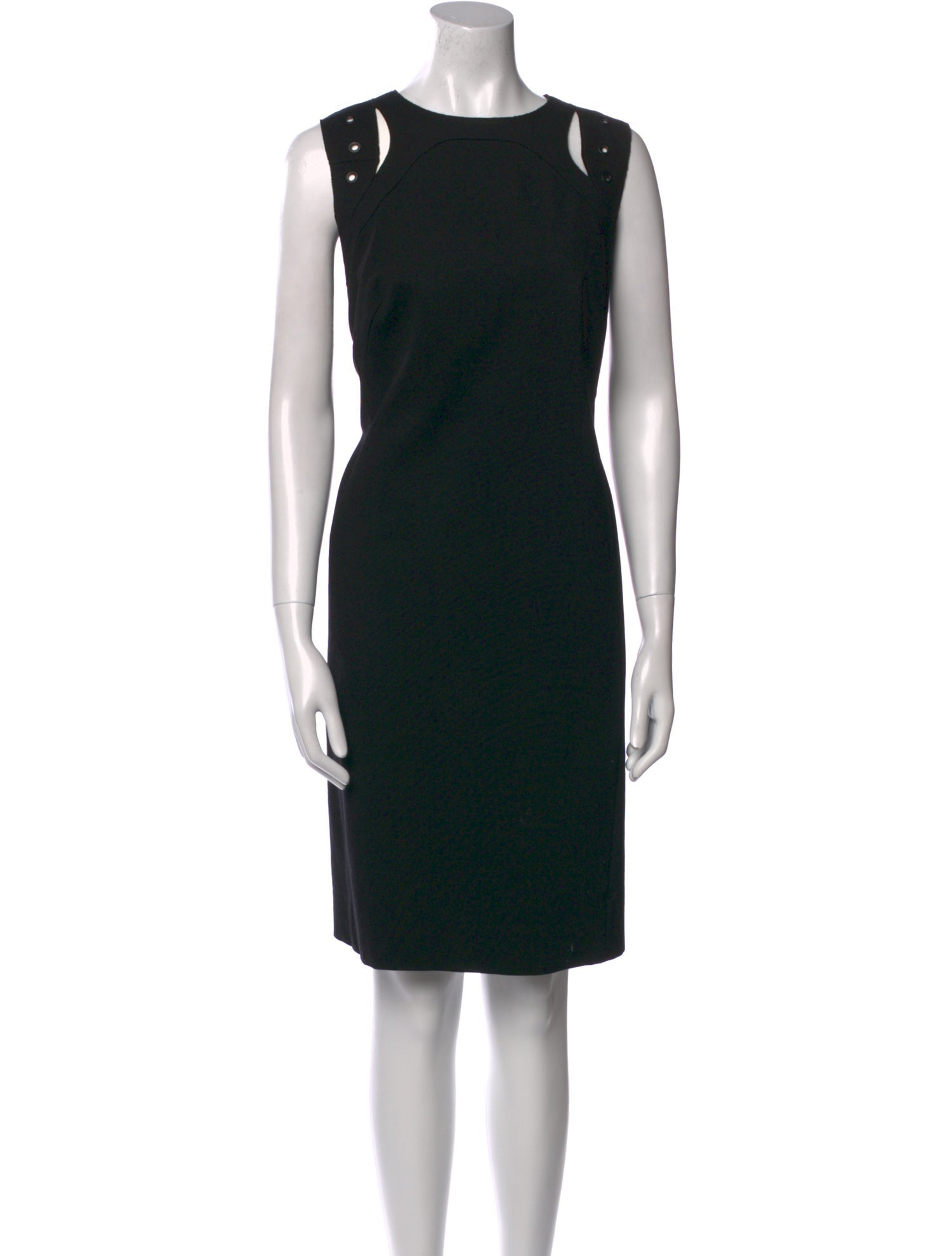 Akris Punto Crew Neck Knee-Length Dress