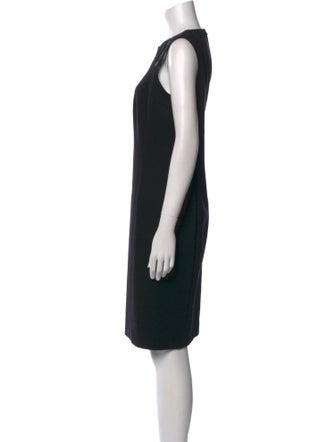Akris Punto Crew Neck Knee-Length Dress