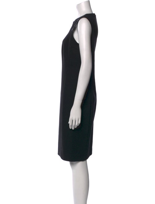Akris Punto Crew Neck Knee-Length Dress