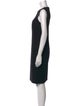 Akris Punto Crew Neck Knee-Length Dress