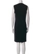 Akris Punto Crew Neck Knee-Length Dress