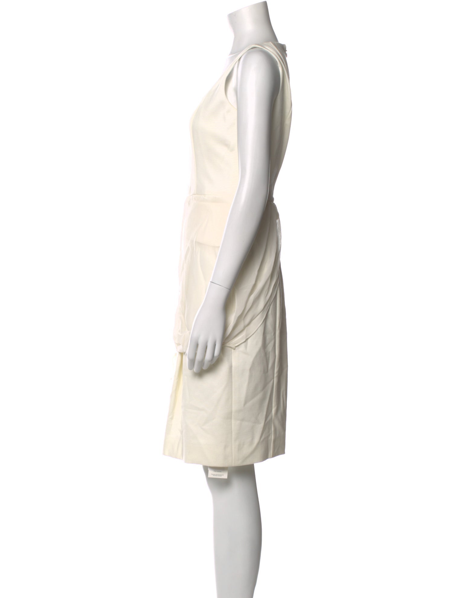 Akris Punto Scoop Neck Knee-Length Dress