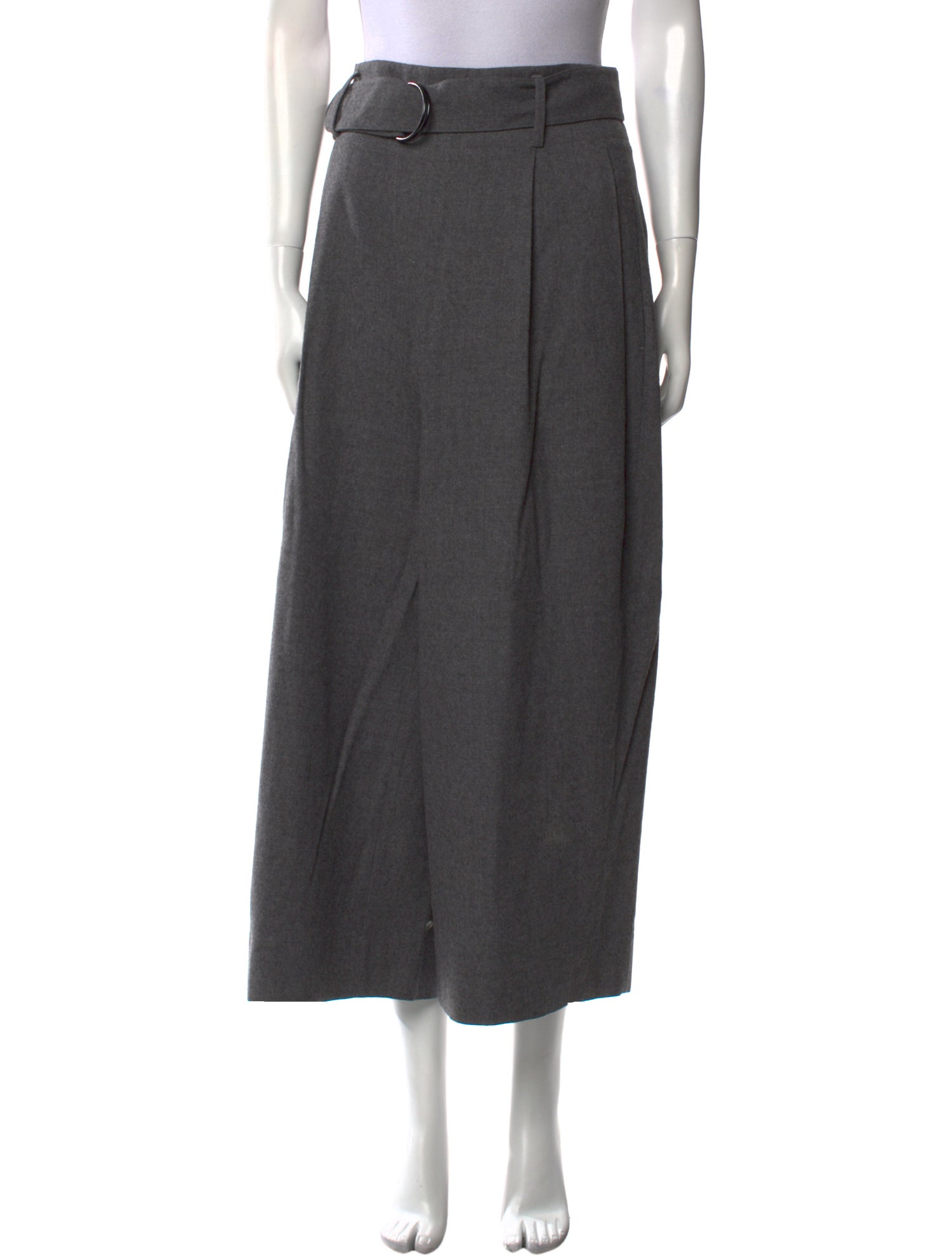 Akris Punto Virgin Wool Wide Leg Pants