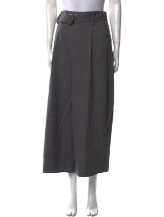 Akris Punto Virgin Wool Wide Leg Pants