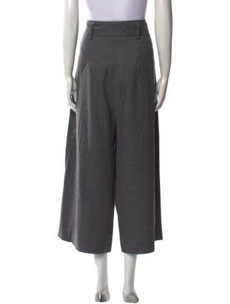 Akris Punto Virgin Wool Wide Leg Pants