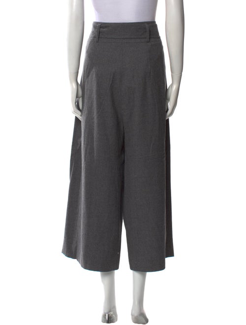 Akris Punto Virgin Wool Wide Leg Pants