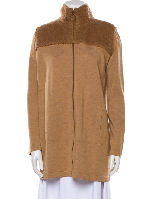 Akris Punto Virgin Wool Mock Neck Sweater