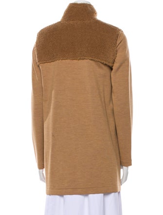 Akris Punto Virgin Wool Mock Neck Sweater