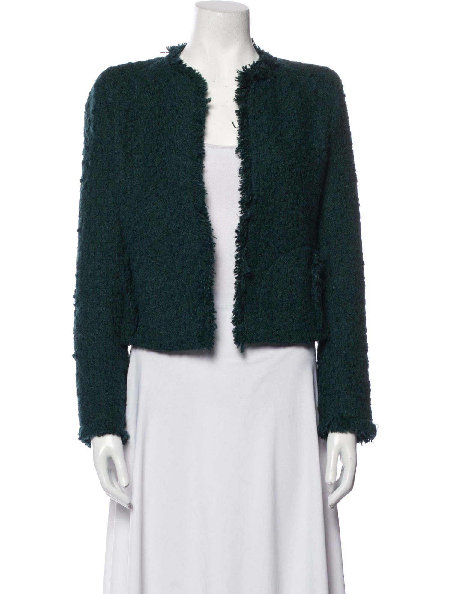 Akris Punto Tweed Pattern Evening Jacket